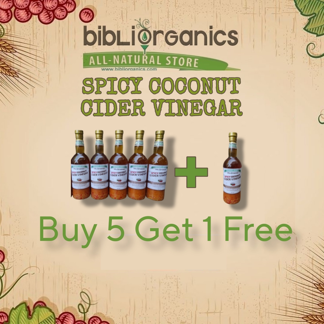 Spicy Coconut Cider Vinegar 5+1 Promo | Organic & Naturally Fermented