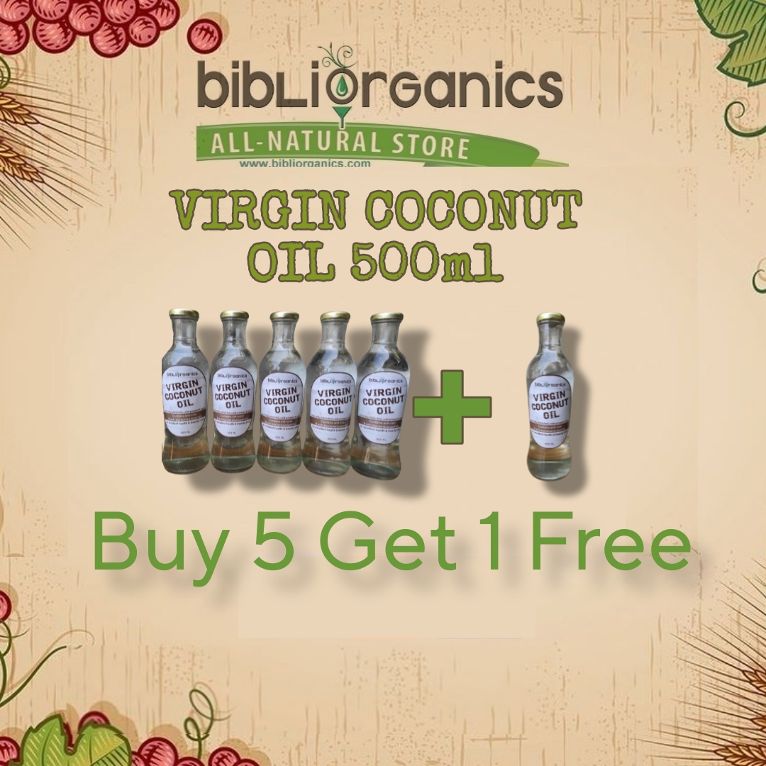 Virgin Coconut Oil 5+1 Promo (500 ML) | Cold-Pressed & Naturally Fermented