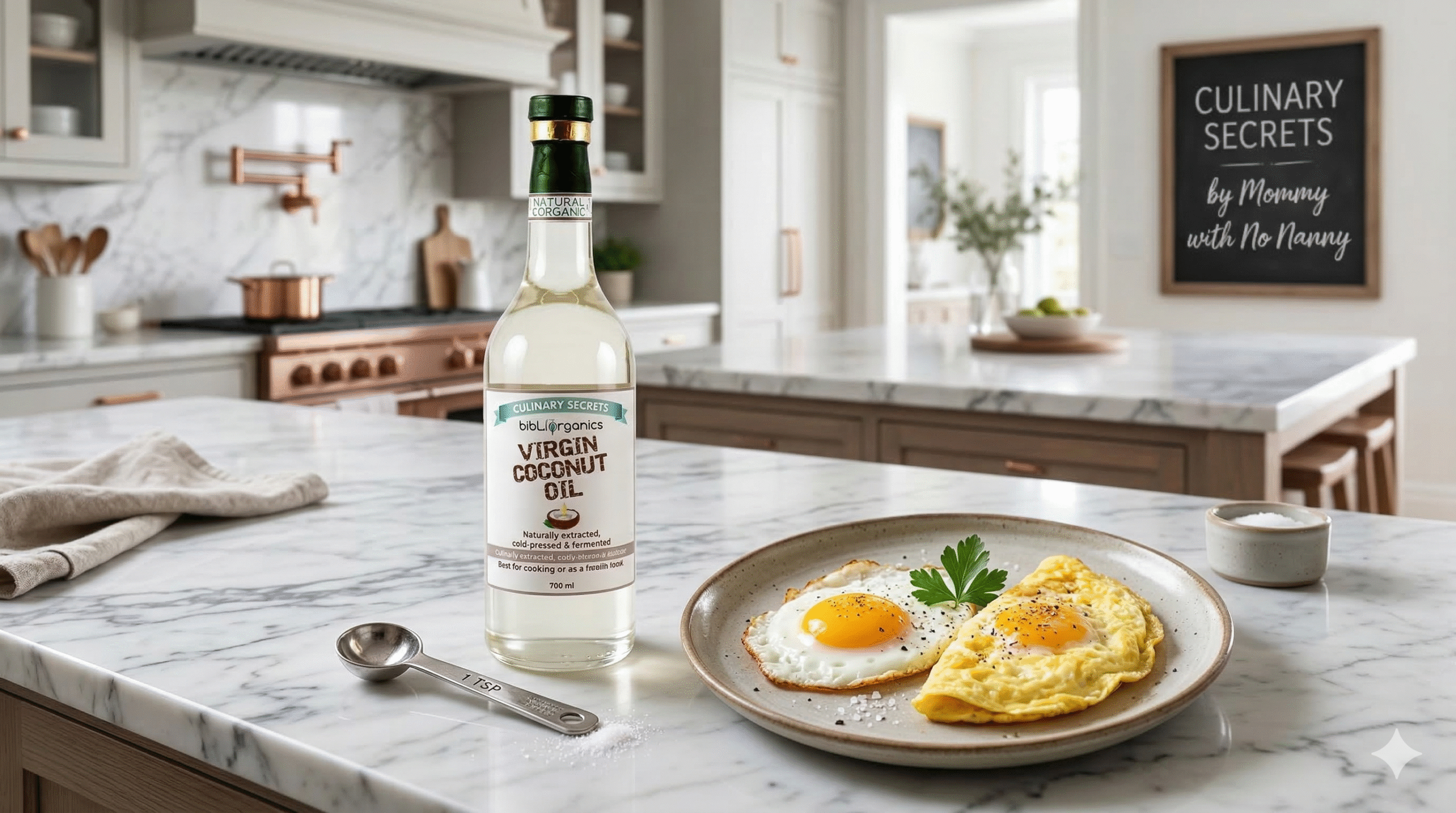 The 1-Teaspoon VCO Hack: Perfect Eggs and a Pan That Actually Cleans Itself